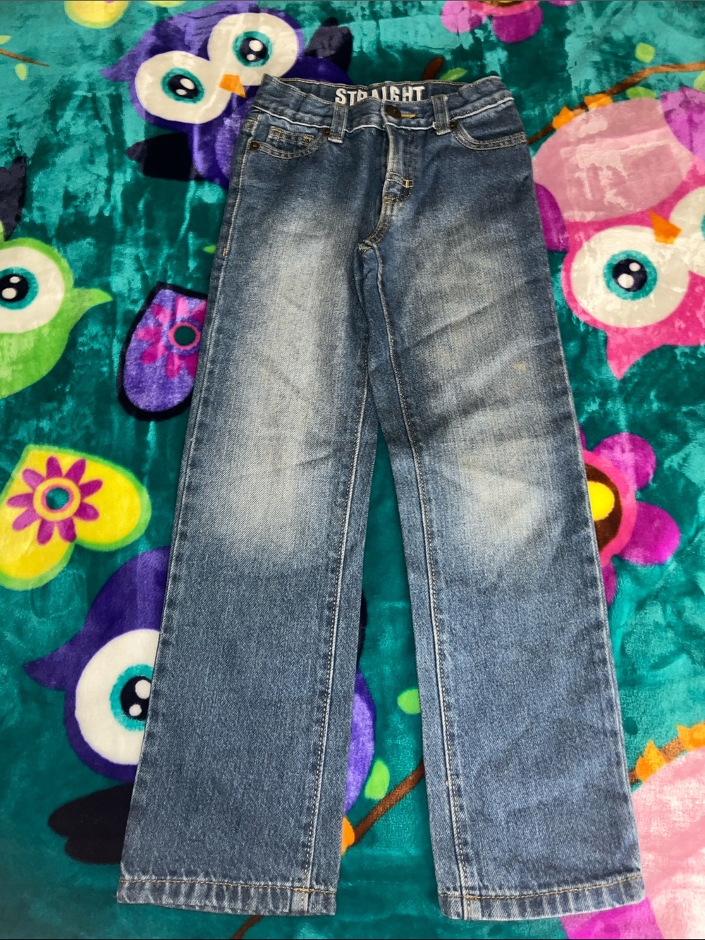 Men's Straight Fit Denim Jeans - Blue